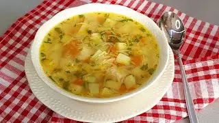 Как вкусно приготовить куриный суп. |  Очень вкусно и просто!