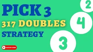 Pick 3 Lottery | 317 Doubles Strategy Plus Predictions (New Mexico)