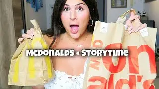 Mcdonalds Mukbang 🍔🍟 + Storytime de un golfo 🙅🏻‍♀️🦌 | Deenah Sánchez