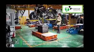24V AGV Automated Guided Vehicle Load Capacity 300KG Differential Drive Mode