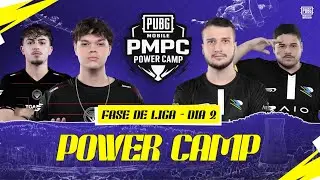 [PTBR] PUBG MOBILE POWER CAMP | FASE LIGA S12 | DIA 2/2