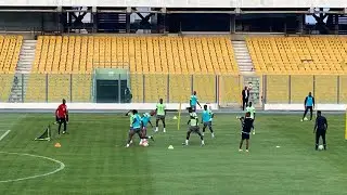 GHANA BLACK STARS FIRST TRAINING SESSION AHEAD OF CHAD AND MALI GAME