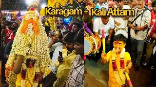 Kasturi Nagar Rajakali Amman Karaga Procession 2026 | Bengaluru Festival Highlights