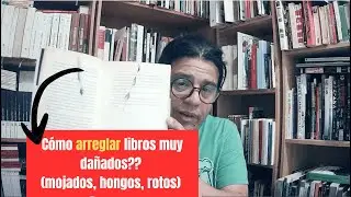 componer libros mojados con hongos o con polillas