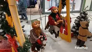 Weihnachtlich geschm&uuml;ckt in Nei&szlig;e Park Martkauf G&ouml;rlitz 2025 