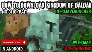 KINGDOM OF DALDAR MOD IN POJAVLAUNCHER | KINGDOM OF DALDAR MOD IN ANDROID
