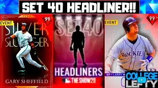 Predicting the SET 40 Headliner! TWO More PRESTIGE Players Unlocked! MLB The Show 20
