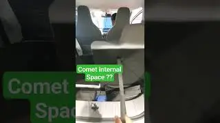 MG COMET EV Internal Space. #comet #ev