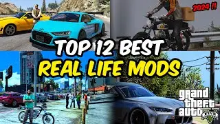 TOP 12 Best Popular Script Real Life Mods for GTA V (2025) GTA 5 MODS