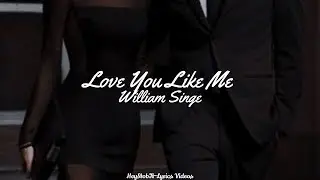 William Singe - Love You Like Me [Lyrics]