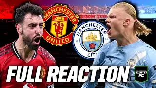Manchester United STUN Manchester City! 🔥 LIVE: Premier League reaction | ESPN FC