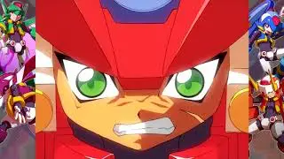 Rockman ZX Advent - Ashe- Grey - Model A ROCK ON!  - MM Zero/X Legacy Collection FULL HD Cinem&aacute;tica