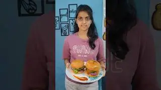 🍔Crispy Veg Burger Recipe |Easy Burger Recipe#recipe #foryou #food #cooking #shorts #ytshorts #odia