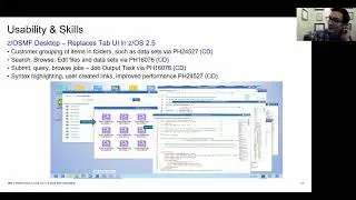 9P What’s New in zOS 2 5