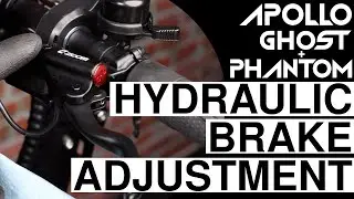 How To  Apollo Ghost + Phantom Hydraulic Brake Adjustment