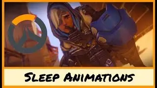 OVERWATCH - ALL 25 HERO SLEEP ANIMATIONS