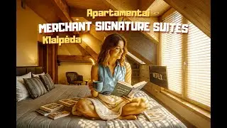 Merchant Signature suites - Stilingi mini apartamentai Klaipėdos širdyje