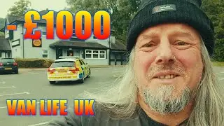 Police Stop Nightmare Outside Glasgow Cost Me £1000 - Van Life UK