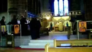 An abbey church in Carrickfergus and a famous C.S. Lewis park bench