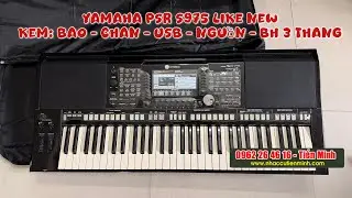 B&aacute;n Đ&agrave;n Organ Yamaha Psr S975 Like New cực hiếm - Li&ecirc;n hệ ngay 0962264616 Tiến Minh