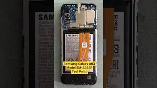 Samsung A03 Test Point Samsung SM-A035F Test Point Samsung Galaxy A03 Test Point #samsung #tech