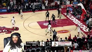 HOLY BTA!! #20 Arkansas vs #15 Vanderbilt College Basketball Highlights January 20, 2026 (reaction)