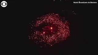 Hundreds march with flaming torches for Viking festival in Scotland