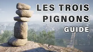 How to Stack Cairn Stones in LES TROIS PIGNONS in Melunois ► Assassin's Creed Valhalla