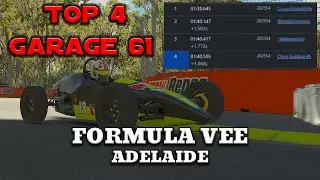 TOP 4 Formula Vee Hot Lap at Adelaide | Garage 61 Pace