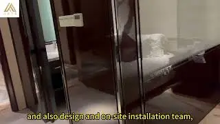 Modern Style Hotel Bedroom Furniture Sets with Bathroom Accessory