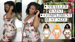 HOW TO ENHANCE YOUR CURVES 🎀 | EASY WAYS to Compliment Your Bust & Waist! | Ebony Nikita