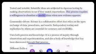 Google search: What is science?                       eddie evans