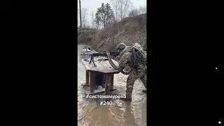 Ukrainian M240 Backpack feed