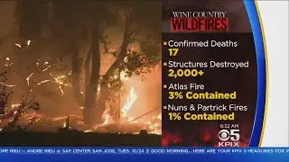 Team Coverage: Wine Country Wildfires Prompt New Evacuations