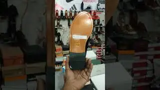 Export surplus leather shoes