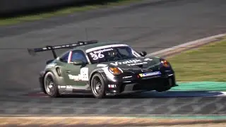 Porsche Carrera Cup Benelux / Sprint Challenge JUMPING CARS ! 911Gt3 RS Cup , Pure Sound...