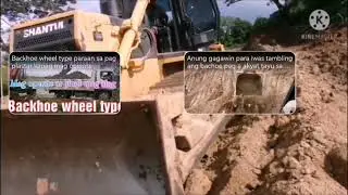 BULDUZER easy pushing to make road widening