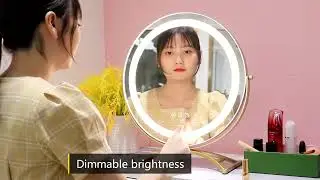 DP230 Desktop Vanity Mirror With Led Lights