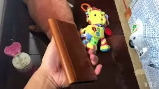 Galaxy Note 8 Full Grain Leather Wallet Case From IPulse