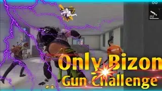 Only Bizon Gun Challenge In Free Fire #totalgaming #freefire