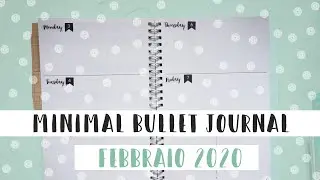 Minimal Bullet journal: il set up di febbraio e un po' di acquisti per il bullet:-)