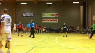 Kasper Hvidt scores for KIF Kolding K&oslash;benhavn