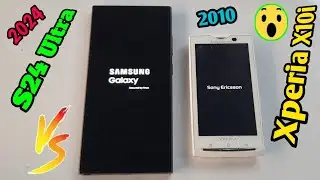 Samsung Galaxy S24 Ultra VS Sony Ericsson Xperia X10i (2010) - Speed Test