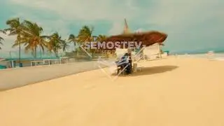 FPV DRONE ON A BEACH ( JARA BEACH RESORT )
