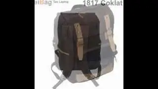Jual Tas Laptop Murah Bandung Kode EIBAG 1817 Coklat