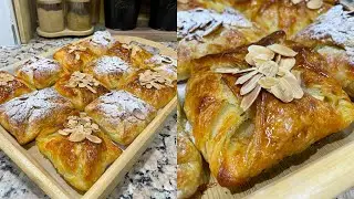 مسمن مورق بالتفاح مقرمشضروري تسجله عندك لأنه غدي نفعك في شهر رمضان الكريم غدي ولي معتمدين عندك