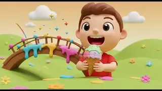 The Ice Cream Bridge Melts Away | Sweet Summer Song for Kids | Nursery Rhymes and Baby Songs