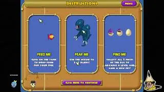 going insane in aquarium (cuz... insaniquarium. heh. get it?)