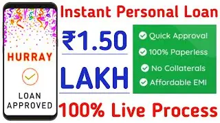 Instant Personal Loan | Loan 100% Paperless | No Collateral | Quick Approval | No Documents Required