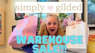 Shopping with Shay || Simply Gilded Warehouse Sale!! 💖